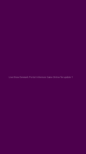 Tampilan Antarmuka Aplikasi Live Draw Denmark Portal Informasi Game Online Terupdate - 1