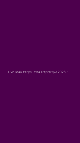 Tampilan Antarmuka Aplikasi Live Draw Eropa Dana Terpercaya 2026 - 4