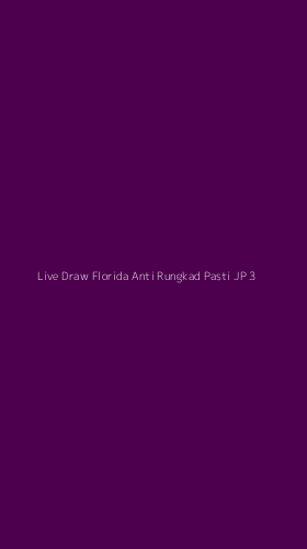 Tampilan Antarmuka Aplikasi Live Draw Florida Anti Rungkad Pasti Jp - 3