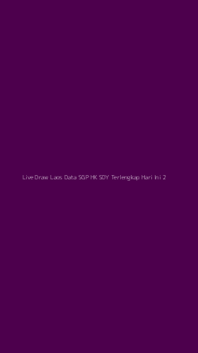 Tampilan Antarmuka Aplikasi Live Draw Laos Data Sgp Hk Sdy Terlengkap Hari Ini - 2