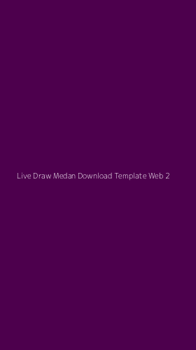 Tampilan Antarmuka Aplikasi Live Draw Medan Download Template Web - 2