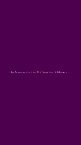 Tampilan Antarmuka Aplikasi Live Draw Mumbai Link Slot Gacor Hari Ini Resmi - 4