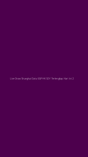 Tampilan Antarmuka Aplikasi Live Draw Shanghai Data Sgp Hk Sdy Terlengkap Hari Ini - 2