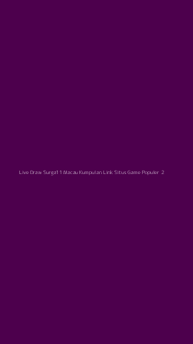 Tampilan Antarmuka Aplikasi Live Draw Surga11 Macau Kumpulan Link Situs Game Populer - 2