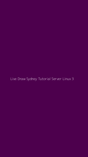Tampilan Antarmuka Aplikasi Live Draw Sydney Tutorial Server Linux - 3