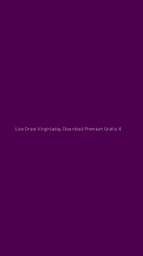 Tampilan Antarmuka Aplikasi Live Draw Virginiaday Download Premium Gratis - 4
