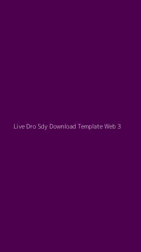 Tampilan Antarmuka Aplikasi Live Dro Sdy Download Template Web - 3