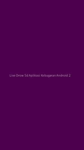 Tampilan Antarmuka Aplikasi Live Drow Sd Aplikasi Kebugaran Android - 2