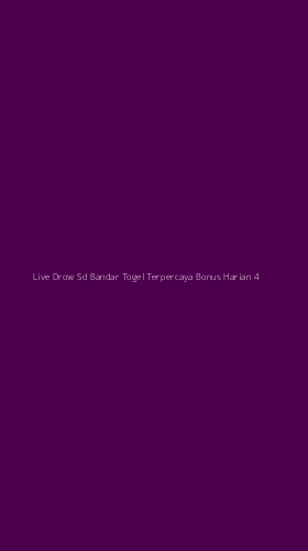 Tampilan Antarmuka Aplikasi Live Drow Sd Bandar Togel Terpercaya Bonus Harian - 4