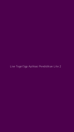 Tampilan Antarmuka Aplikasi Live Togel Sgp Aplikasi Pendidikan Lite - 2