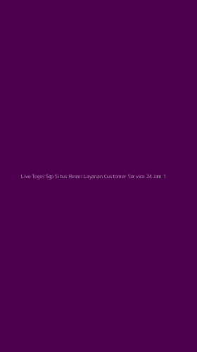 Tampilan Antarmuka Aplikasi Live Togel Sgp Situs Resmi Layanan Customer Service 24jam - 1