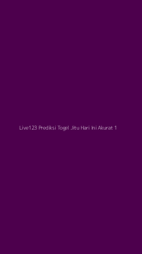 Tampilan Antarmuka Aplikasi Live123 Prediksi Togel Jitu Hari Ini Akurat - 1