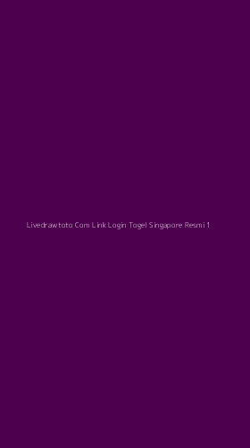 Tampilan Antarmuka Aplikasi Livedrawtoto Com Link Login Togel Singapore Resmi - 1