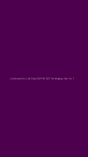 Tampilan Antarmuka Aplikasi Livedrawtoto Link Data Sgp Hk Sdy Terlengkap Hari Ini - 1