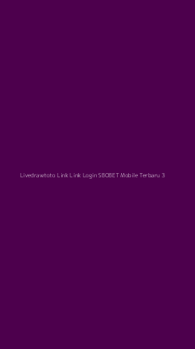 Tampilan Antarmuka Aplikasi Livedrawtoto Link Link Login Sbobet Mobile Terbaru - 3