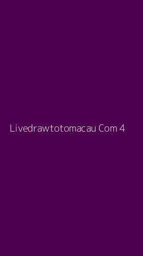 Tampilan Antarmuka Aplikasi Livedrawtotomacau Com - 4