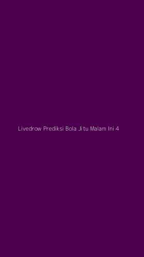 Tampilan Antarmuka Aplikasi Livedrow Prediksi Bola Jitu Malam Ini - 4