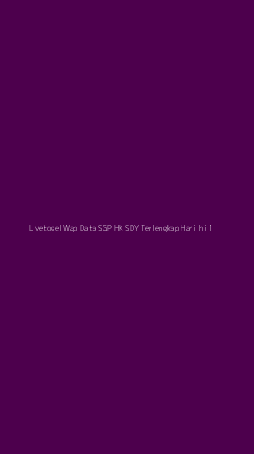Tampilan Antarmuka Aplikasi Livetogel Wap Data Sgp Hk Sdy Terlengkap Hari Ini - 1