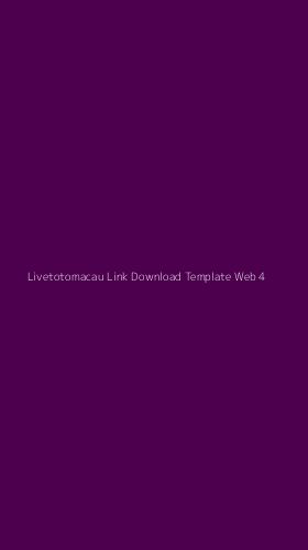 Tampilan Antarmuka Aplikasi Livetotomacau Link Download Template Web - 4