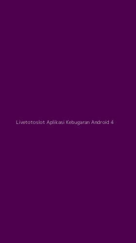 Tampilan Antarmuka Aplikasi Livetotoslot Aplikasi Kebugaran Android - 4