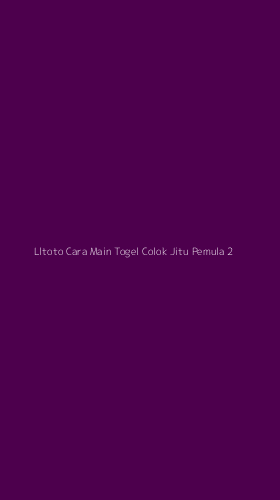 Tampilan Antarmuka Aplikasi Lltoto Cara Main Togel Colok Jitu Pemula - 2