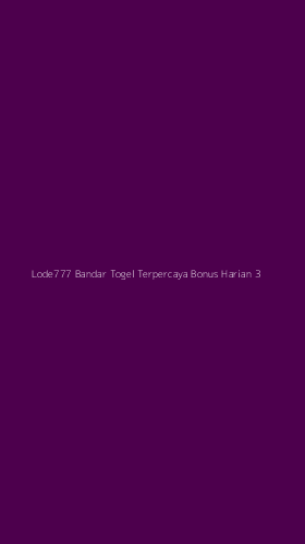 Tampilan Antarmuka Aplikasi Lode777 Bandar Togel Terpercaya Bonus Harian - 3