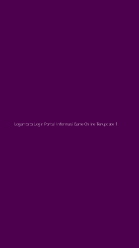 Tampilan Antarmuka Aplikasi Logamtoto Login Portal Informasi Game Online Terupdate - 1