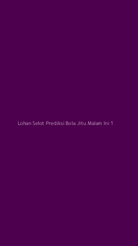 Tampilan Antarmuka Aplikasi Lohan Selot Prediksi Bola Jitu Malam Ini - 1