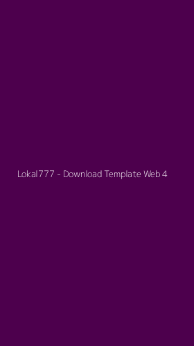Tampilan Antarmuka Aplikasi Lokal777 - Download Template Web - 4