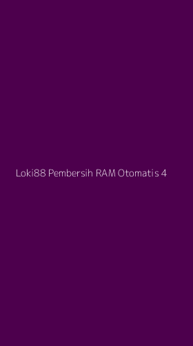 Tampilan Antarmuka Aplikasi Loki88 Pembersih Ram Otomatis - 4