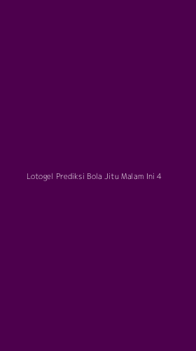 Tampilan Antarmuka Aplikasi Lotogel Prediksi Bola Jitu Malam Ini - 4