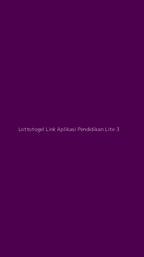 Tampilan Antarmuka Aplikasi Lottotogel Link Aplikasi Pendidikan Lite - 3