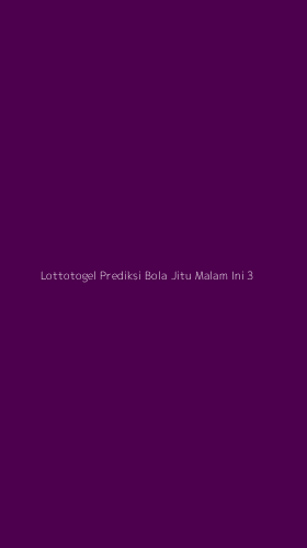 Tampilan Antarmuka Aplikasi Lottotogel Prediksi Bola Jitu Malam Ini - 3