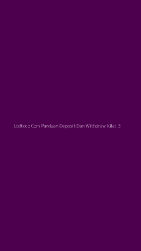 Tampilan Antarmuka Aplikasi Ltdtoto Com Panduan Deposit Dan Withdraw Kilat - 3
