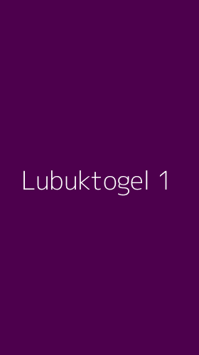 Tampilan Antarmuka Aplikasi Lubuktogel - 1