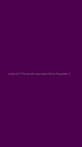 Tampilan Antarmuka Aplikasi Luckyrp777 Portal Informasi Game Online Terupdate - 3