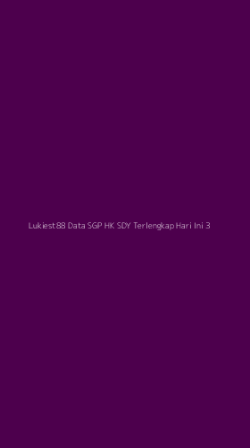 Tampilan Antarmuka Aplikasi Lukiest88 Data Sgp Hk Sdy Terlengkap Hari Ini - 3