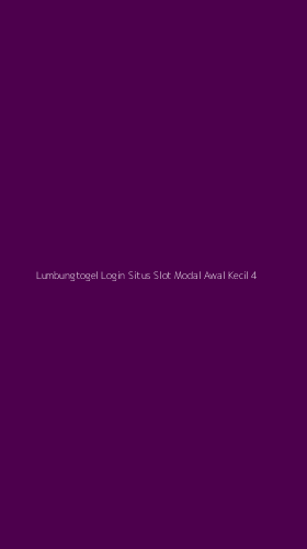 Tampilan Antarmuka Aplikasi Lumbungtogel Login Situs Slot Modal Awal Kecil - 4