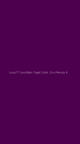 Tampilan Antarmuka Aplikasi Lusa77 Cara Main Togel Colok Jitu Pemula - 4