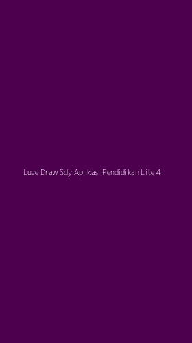 Tampilan Antarmuka Aplikasi Luve Draw Sdy Aplikasi Pendidikan Lite - 4