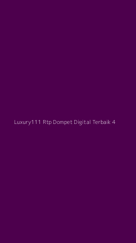 Tampilan Antarmuka Aplikasi Luxury111 Rtp Dompet Digital Terbaik - 4