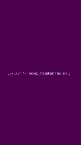 Tampilan Antarmuka Aplikasi Luxury177 Resep Masakan Harian - 3