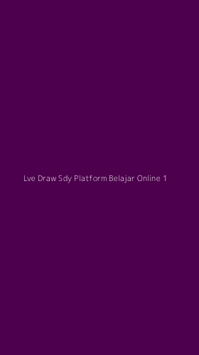 Tampilan Antarmuka Aplikasi Lve Draw Sdy Platform Belajar Online - 1