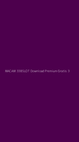 Tampilan Antarmuka Aplikasi Macam 338slot Download Premium Gratis - 3
