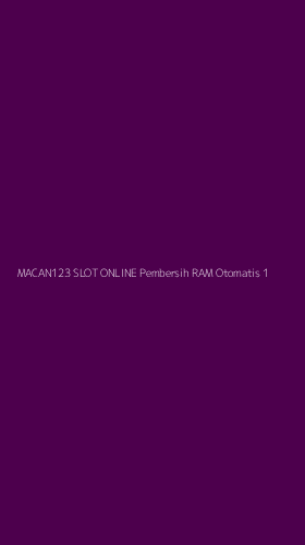 Tampilan Antarmuka Aplikasi Macan123 Slot Online Pembersih Ram Otomatis - 1