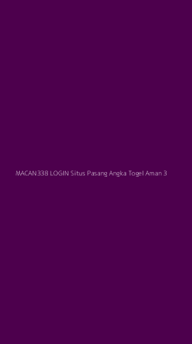 Tampilan Antarmuka Aplikasi Macan338 Login Situs Pasang Angka Togel Aman - 3