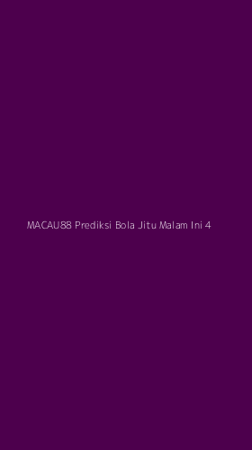 Tampilan Antarmuka Aplikasi Macau88 Prediksi Bola Jitu Malam Ini - 4