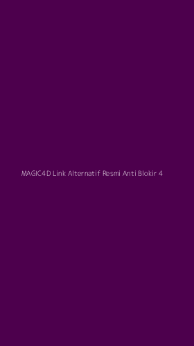 Tampilan Antarmuka Aplikasi Magic4d Link Alternatif Resmi Anti Blokir - 4