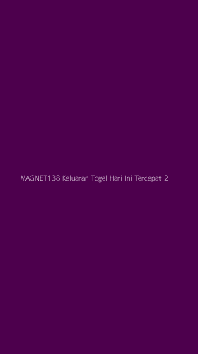 Tampilan Antarmuka Aplikasi Magnet138 Keluaran Togel Hari Ini Tercepat - 2