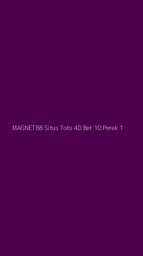 Tampilan Antarmuka Aplikasi Magnet88 Situs Toto 4d Bet 10 Perak - 1